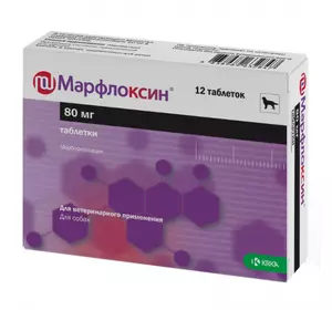 Марфлоксин 80 мг №12 таблеток КРКА Словенія