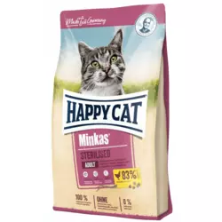 Сухий корм Happy Cat Minkas Sterilised для стерилізованих кішок з птицею, 1.5 кг