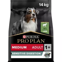 Сухий корм Pro Plan Medium Sensitive для собак середніх порід з чутливим травленням з ягням 14 кг