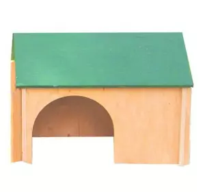 Будиночок для кролика (колір, дерево)