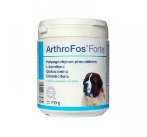 Вітамінно-мінеральна добавка для собак ArthroFos Forte, 700 г (хондропротектор)
