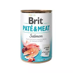 Вологий корм для собак Бріт Brit Care зі смаком лосося та курки 400 г