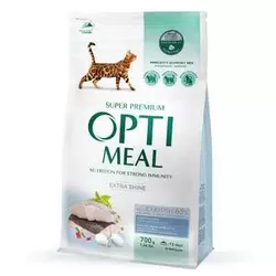 Сухий корм Optimeal з високим вмістом тріски для дорослих кішок 700 г