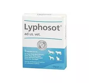 Lyphosot (Ліфозот) ветеринарний 5 мл №5, Heel