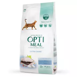 Сухий корм Optimeal з високим вмістом тріски для дорослих кішок 10 кг