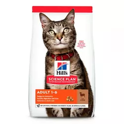 Корм для кішок Хіллс Hills SP Feline Adult сухий корм для дорослих кішок з ягням 10 кг