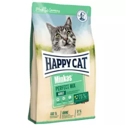 Happy Cat Minkas Perfect Mix корм для котів (птиця, ягня, риба), 500 г