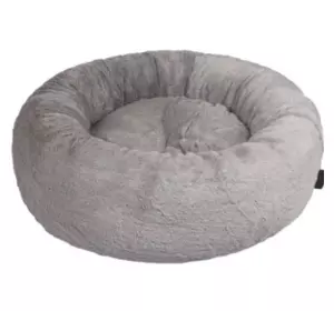 Лежак для тварин "Природа" "SOFT" (48х48х17 см) Сірий