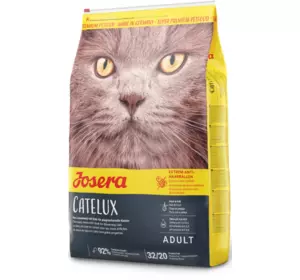 Сухий корм Josera Catelux (Йозера Кателюкс) для котів, схильних до утворення шерстяних клубків, 400 г