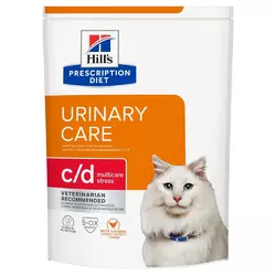Hill's Prescription Diet c/d Multicare Stress корм для кішок з куркою 0.4 кг