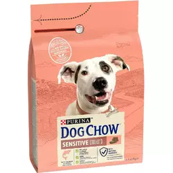 Сухий корм для дорослих собак Dog Chow Sensitive при чутливрму травленні з лососем, 2.5 кг