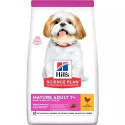 Корм для літніх собак Хіллс Hills SP Mature Adult 7+ з куркою для міні та малих порід собак 1.5 кг