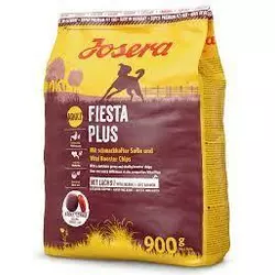Вітамінізований корм Josera Fiesta Plus для вибагливих собак лососем і птахом 900 г
