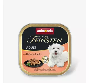 Корм вологий для собак Animonda Vom Feinsten delicious sauce Adult with Chicken + salmon з куркою і лососем, 150 г