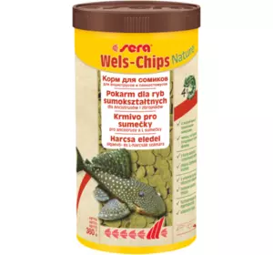 Корм Sera Catfish Chips Nature чіпси для сомів 1000 мл (380г)