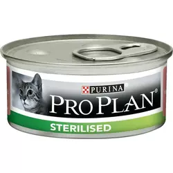 Purina Pro Plan Sterilised для кастрованих котів з тунцем та лососем 85 г