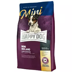 Happy Dog Mini Irland корм для собак дрібних порід з лососем і кроликом 10 кг