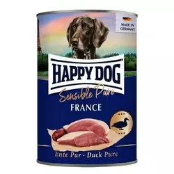 Happy Dog вологий корм для собак з качкою Ente Pur Ds 200 г