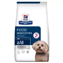 Корм для собак малих порід Хіллс Hills PD z/d Food Sensitivities Mini 1 кг при харчовій непереносимості