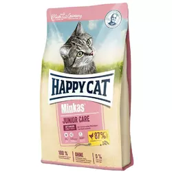 Сухий корм Happy Cat Minkas Junior Care для кошенят з 4 до 6 місяців з птицею, 1.5 кг