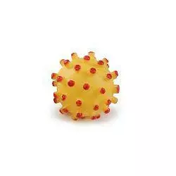 Іграшка для собак вінілова М'яч міна шипи 6 см ЕКРТ-22