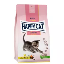 Сухий корм Happy Cat Kitten Geflugel для кошенят з 5 тижнів до 6 місяців (птах), 1.3 кг
