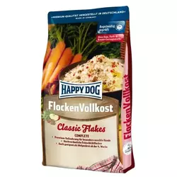 Сухой корм Happy Dog Flocken Vollkost для цуценят та дорослих собак у вигляді пластівців 10 кг