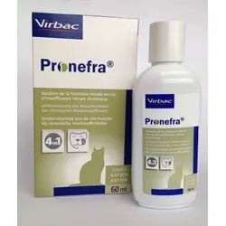 Пронефра Pronefra 60 мл пероральна суспензія при хронічних хворобах нирок у котів і собак Virbac