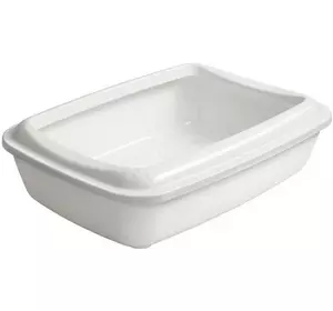 Туалет для кішок під наповнювач Animall з лопаткою CNR-106 (50х37х13.5 см) Білий Туалет для кішок під наповнювач Animall з лопаткою CNR-106 (50х37х13.5 см) Білий