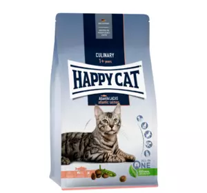 Happy Cat Culinary Atlantik Lachs сухий корм для кішок з лососем, 300 г Happy Cat Culinary Atlantik Lachs сухий корм для кішок з лососем, 300 г