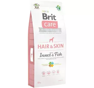 Сухий корм для собак Бріт Brit Care Dog Insect Fish з комахами та рибою, 12 кг