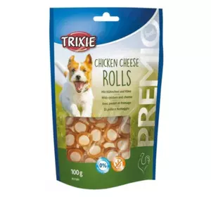 Ласощі для собак Trixie PREMIO Chicken Cheese Roll 100 г (курка)