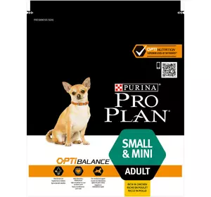 Сухий корм Purina Pro Plan Adult Small and Mini Optibalance для собак дрібних порід з куркою 700 г