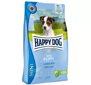 Сухий корм Happy Dog Sensible Mini Puppy для цуценят малих порід, 4 кг