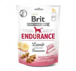 Brit Care Dog Function Endurance Фунціональні ласощі для собак з ягням і бананом 150 г Brit Care Dog Function Endurance Фунціональні ласощі для собак з ягням і бананом 150 г