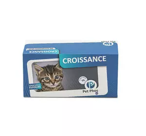 Ceva Pet Phos Croissance Cat вітаміни для дорослих котів та кошенят, 96 табл.