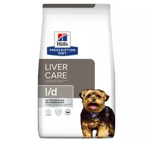 Сухий лікувальний корм Хіллс Hills PD Canine L/d для собак 1.5 кг при захворюваннях печінки