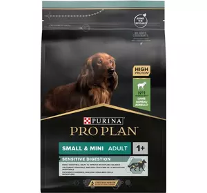 Сухий корм Pro Plan Small&Mini Sensitive Digestion для дрібних собак із чутливим травленням з ягням 3 кг Сухий корм Pro Plan Small&Mini Sensitive Digestion для дрібних собак із чутливим травленням з ягням 3 кг