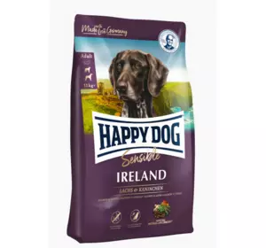 Happy Dog Sensible Ireland гіпоалергенний корм для собак з лососем та кроликом, 4 кг Happy Dog Sensible Ireland гіпоалергенний корм для собак з лососем та кроликом, 4 кг