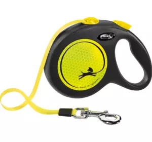 Flexi Neon L поводок-рулетка ( 5м, до 50кг, лента ) Flexi Neon L поводок-рулетка ( 5м, до 50кг, лента )