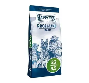 Happy Dog PROFI-LINE Profi Basic 23/9.5 збалансований сухий корм для всіх порід собак, 20 кг Happy Dog PROFI-LINE Profi Basic 23/9.5 збалансований сухий корм для всіх порід собак, 20 кг