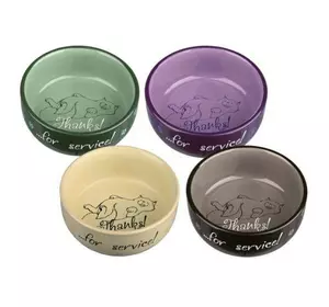 Trixie TX-24793 миска керамічна для кішок 0,3 л Trixie TX-24793 миска керамічна для кішок 0,3 л