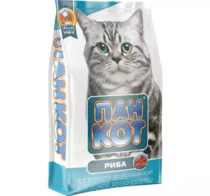 Корм для кішок Пан Кіт сухий з рибою, 400 г Корм для кішок Пан Кіт сухий з рибою, 400 г