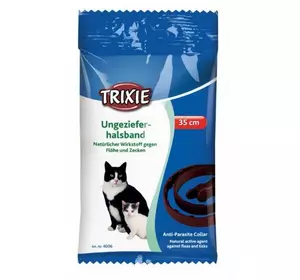 Нашийник для котів Trixie 4006 Біо проти бліх і кліщів 35 см Нашийник для котів Trixie 4006 Біо проти бліх і кліщів 35 см