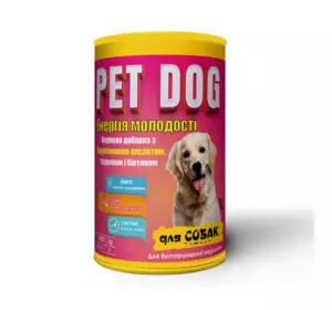 Вітаміни PET DOG «Енергія молодості» (Круг)