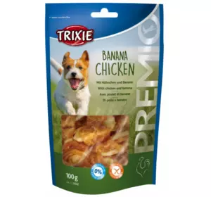 Trixie TX-31582 Premio Banana Chicken 100гр - ласощі для собак з куркою і бананом