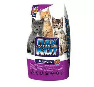 Сухий корм Пан Кіт Класік для кошенят усіх порід 10 кг Сухий корм Пан Кіт Класік для кошенят усіх порід 10 кг