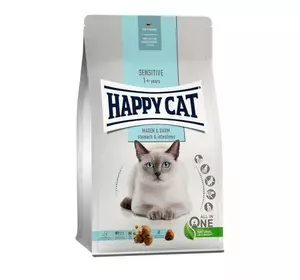 Happy Cat Sensitive Magen&Darm сухий дієтичний корм для котів при захворюваннях шкіри, 4 кг Happy Cat Sensitive Magen&Darm сухий дієтичний корм для котів при захворюваннях шкіри, 4 кг