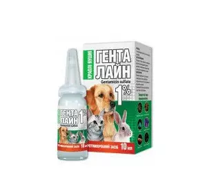 Краплі для вух Генталайн 1% Краплі для вух Генталайн 1%
