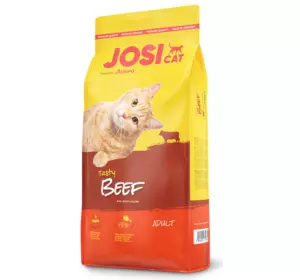 Сухий корм Josera JosiCat Beef Adult повнораціонний корм для дорослих котів зі смаком яловичини, 10 кг Сухий корм Josera JosiCat Beef Adult повнораціонний корм для дорослих котів зі смаком яловичини, 10 кг